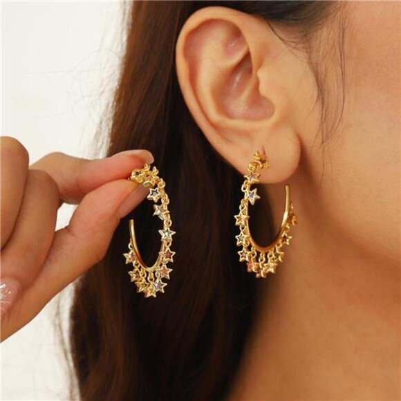18K Gold Plated Jewelry | Hypoallergenic, Lead & Nickel Free - Picture 1 of 5